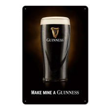  RETRO Guinness – Make mine a Guinness – Fémtábla dekoráció