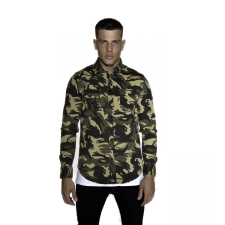 RETRO JEANS férfi hosszú ujjú ing LEBRON 12M008-J10X230 férfi ing