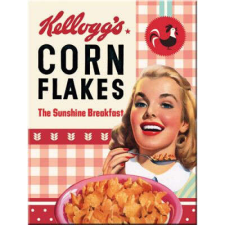 RETRO Kellogg 's Cornflakes - Hűtőmágnes hűtőmágnes