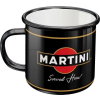  RETRO Martini - Served Here - Fém Bögre