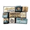  RETRO Outdoor Adventure - Mágnes szett