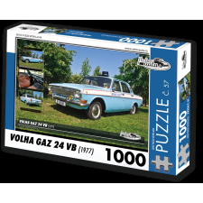  Retro puzzle Volha Gaz 24 VB 1977 puzzle, kirakós