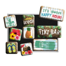 RETRO Tiki Bar - Mágnes szett hűtőmágnes