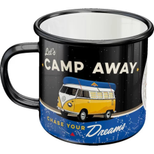  RETRO Volkswagen – VW Bulli – Let’s Camp Away Night – Fém bögre bögrék, csészék