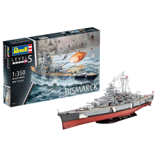 Revell Battleship Bismarck 1:350 hajó makett 05040R makett