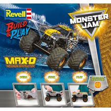  Revell Build & Play: Monster Jam Max-D 1:25 (06559) makett