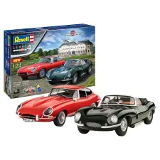  Revell Gift Set 100 th Anniversary Jaguar 1:24 (05667) makett