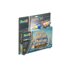  Revell HMS Victory 1:450 makett készlet festékkel, ragasztóval (65819) makett