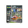 Revell Model Set EC135 AIR-GLACIERS helikopter makett 64986R