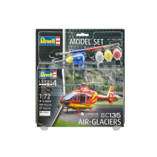 Revell Model Set EC135 AIR-GLACIERS helikopter makett 64986R makett