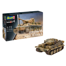 Revell PzKpfw VI Tiger Ausf. H 1:72 harcjármű makett 03262R makett