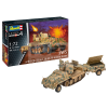 Revell sWS mit Flak-Aufbau als Sfl. mit 3,7cm Flak 43 1:72 harcjármű makett 03293R