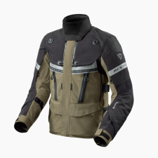 Revit Dominator 3 GTX motoros kabát fekete-zöld motoros kabát