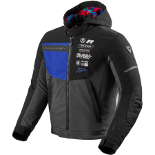 Revit Haste H2O motoros kabát fekete-kék motoros kabát