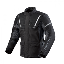 Revit Motoros kabát Revit Horizon 3 H2O fekete-fehér motoros kabát