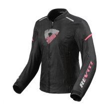 Revit Női motoros kabát Revit Sprint H2O fekete-rózsaszín motoros kabát