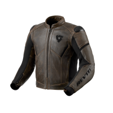 Revit Parallax motoros bőr dzseki barna motoros kabát