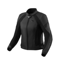 Revit Xena 4 női bőrkabát fekete-antracit motoros kabát
