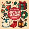 Revive Coloring Books Bold & Easy Cozy Girl Season Coloring Book (Kniha)