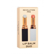 REVOLUTION PRO Lip Balm Duo ajándékcsomagok Clear Lip Balm ajakbalzsam 2,7 g + Tinted Lip Balm ajakbalzsam 2,7 g nőknek ajakápoló