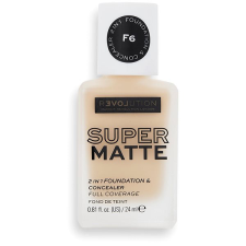 Revolution Relove Supermatte Foundation F6 24 ml smink alapozó