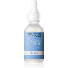 Revolution Skincare Blemish 2% Salicylic Acid & 5% Niacinamide nyugtató szérum problémás és pattanásos bőrre 30 ml arcszérum