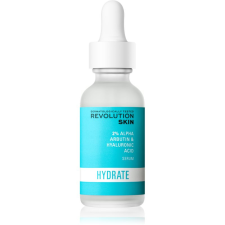 Revolution Skincare Hyaluronic Acid & 2% Alpha Arbutin élénkítő hidratáló szérum 30 ml arcszérum