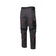 Rewear 144000 PRO Munkavédelmi nadrág (szürke/fekete, 58) Rewear