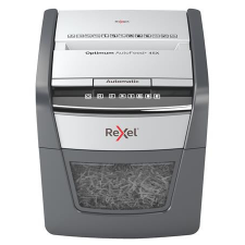 REXEL Iratmegsemmisítő, konfetti, 45 lap, REXEL "Optimum AutoFeed 45X" iratmegsemmisítő