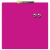 REXEL Üzenőtábla, mágneses, írható, rózsaszín, 36x36 cm, REXEL