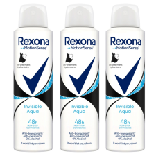 Rexona MotionSense Invisible Aqua Izzadásgátló 3x150ml dezodor
