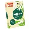 REY Adagio színes másolópapír, pasztell sárga, A4, 160 g, 250 lap/csomag (code 49)