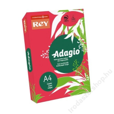 REY Másolópapír, színes, A4, 80 g, REY Adagio, intenzív piros (LIPAD48IP) fénymásolópapír