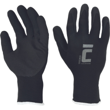  REYEZUELO kesztyű pes/nitril fekete 8 védőkesztyű