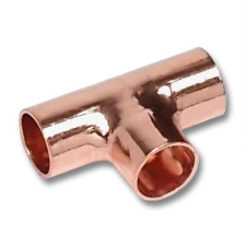  Réz forraszidom Szűkített T-idom 54-35-35mm - KIFUTÓ hűtés, fűtés szerelvény