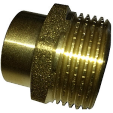  RÉZ FORRVÉG KM 18x1/2&quot; DELTON hűtés, fűtés szerelvény