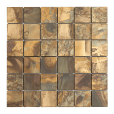  Réz mozaik Premium Mosaic metallic brown 30x30 cm matt MOS4848CO járólap