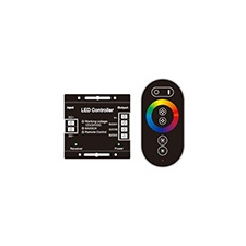 RF Touch RGB LED vezérlő (T18AJM) - 216 Watt - fekete villanyszerelés