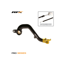 RFX Fékkar RFX Pro összecsukható fekete / sárga Suzuki RM 250 egyéb motorkerékpár alkatrész