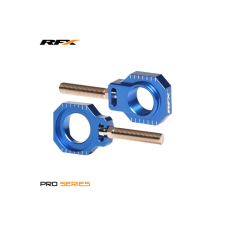 RFX Láncfeszítők / Tengelyblokkok RFX Pro kék RFX Erőátviteli alkatrészek Tuning szettek egyéb motorkerékpár alkatrész