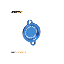 RFX Olajszűrő fedél RFX Pro kék Husqvarna 250 450 egyéb motorkerékpár alkatrész