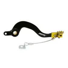 RFX Pro FT hátsó fékkar (fekete/sárga) - Suzuki RMZ250 egyéb motorkerékpár alkatrész