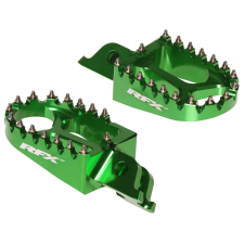 RFX Pro lábtartók (Zöld) - Kawasaki KXF250/450 egyéb motorkerékpár alkatrész