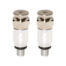 RFX Pro Légkiengedő Szelepek M5x0.8 (Ezüst) Kayaba/Showa egyéb motorkerékpár alkatrész