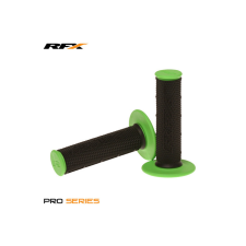RFX Pro Series kettős összetételű markolat fekete/zöld egyéb motorkerékpár alkatrész