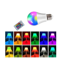 RGB Távirányítós intelligens LED izzó izzó