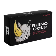 RHINO GOLD POTENCIANÖVELŐ KAPSZULA - 6 DB potencianövelő
