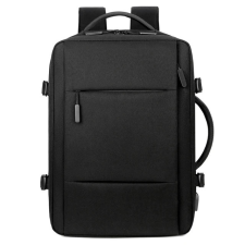 RhinoBag Rock 40x30x20 laptoptartós kabintáska fekete hátizsák