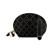 Rianne Essentials Classique Stud - szilikon rúzsvibrátor (fekete) vibrátorok