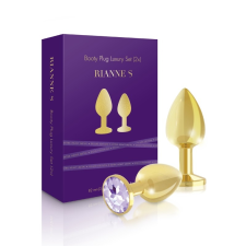 Rianne Rianne - 2 részes luxus análszett (arany) anál